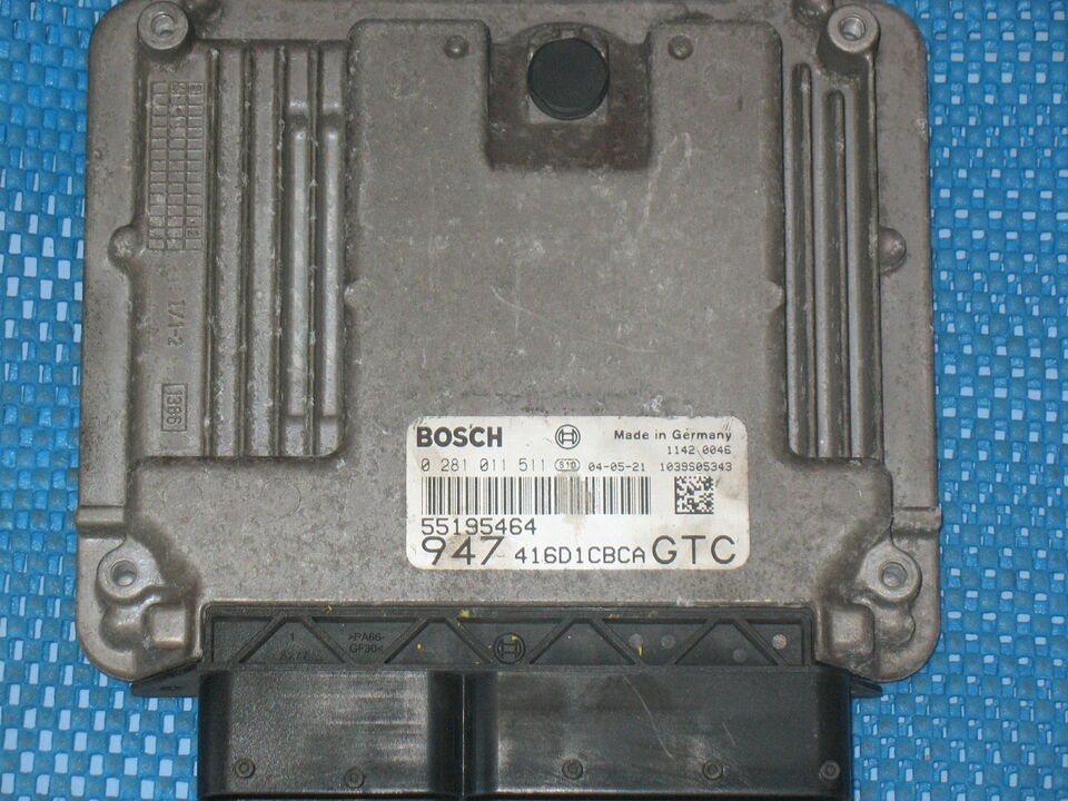 ECU ALFA ROMEO GT 947 EDC16C8 1.1 GTC 0281011511 55198809