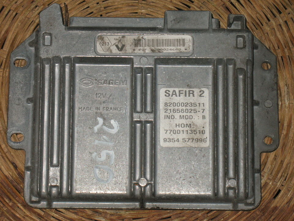 ECU RENAULT TWINGO 1.2 SAGEM 216560257 8200023511 8200024669 35Pin