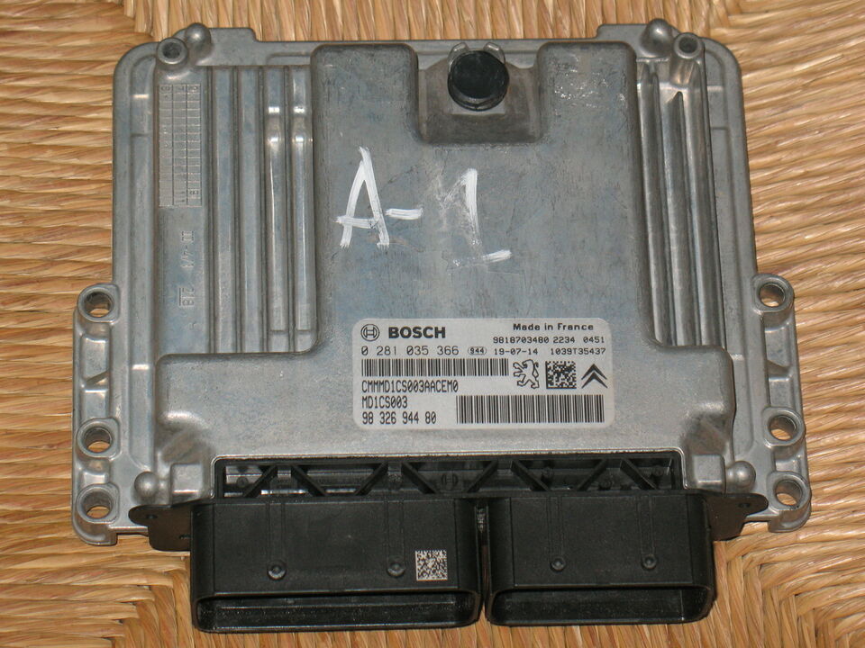 ECU CITROEN PEUGEOT 1.5 0281035366 9832694480 9818703480 MD1CS003