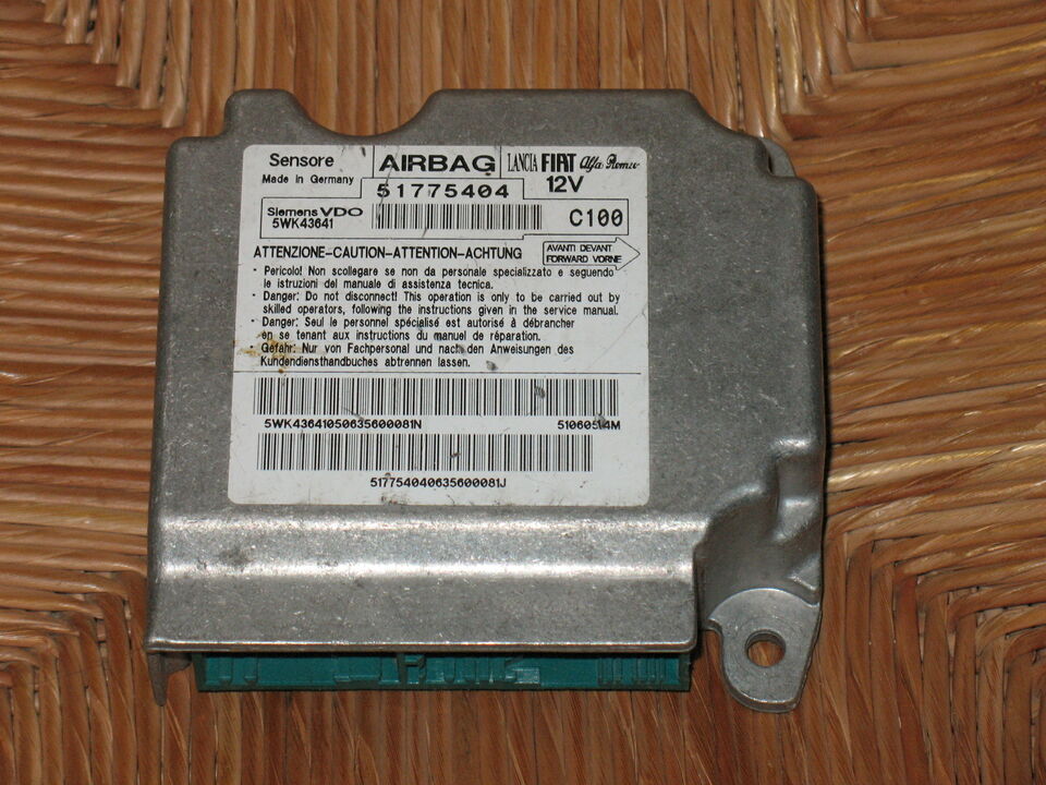 Ecu Airbag Fiat Bravo Alfa Romeo 51775404 Siemens 5WK43641 C100