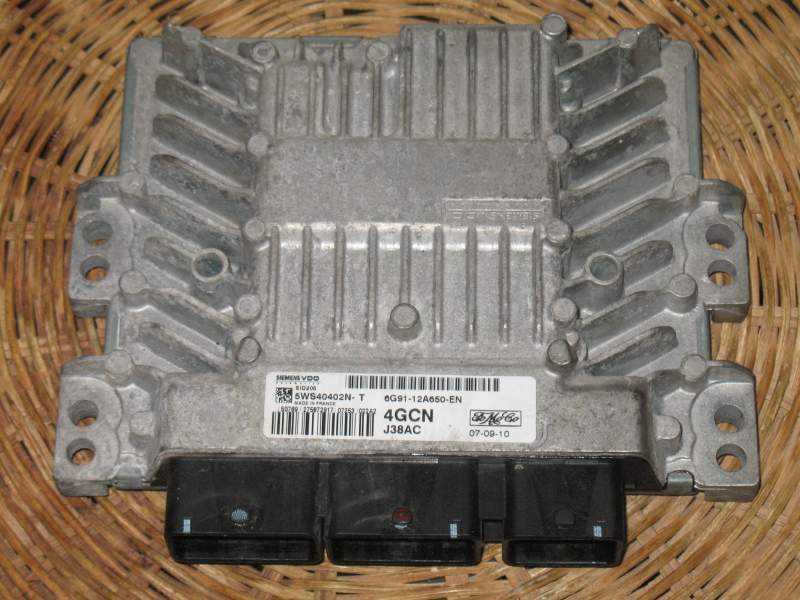 ECU FORD FOCUS S-MAX 5WS40402N-T 6G91-12A650-EN 4GCN SID206