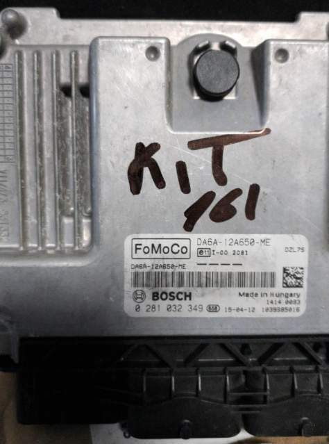 ECU FIESTA 1.5 TDCI 0281032349 DA6A 12A650 ME EDC 17C10-5.23