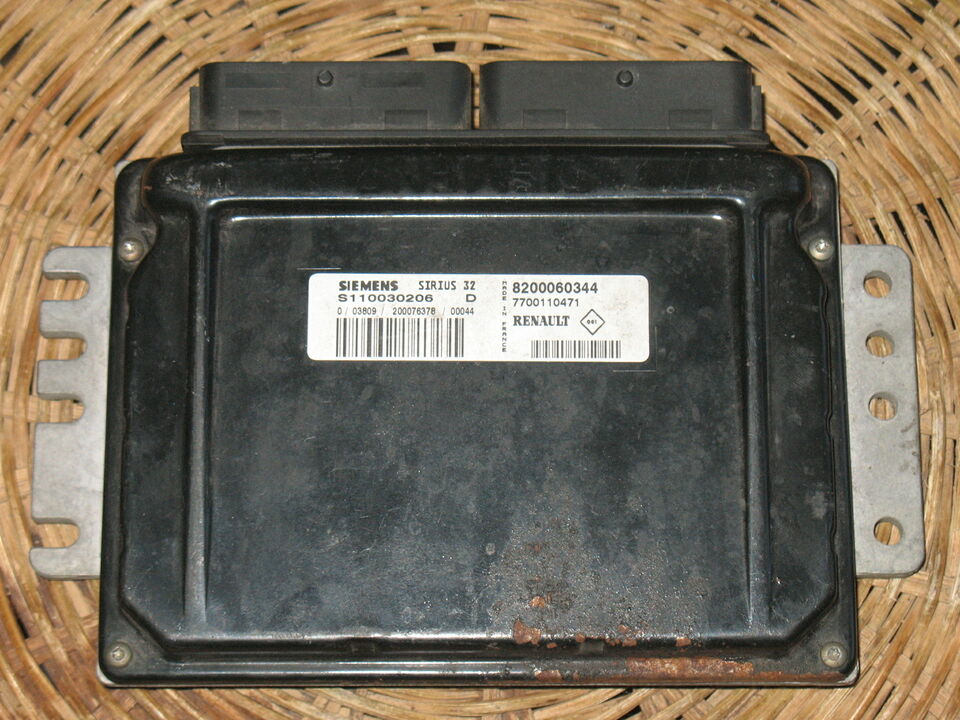 ECU Renault Clio Sirius 32 ECU 8200060344 7700110471