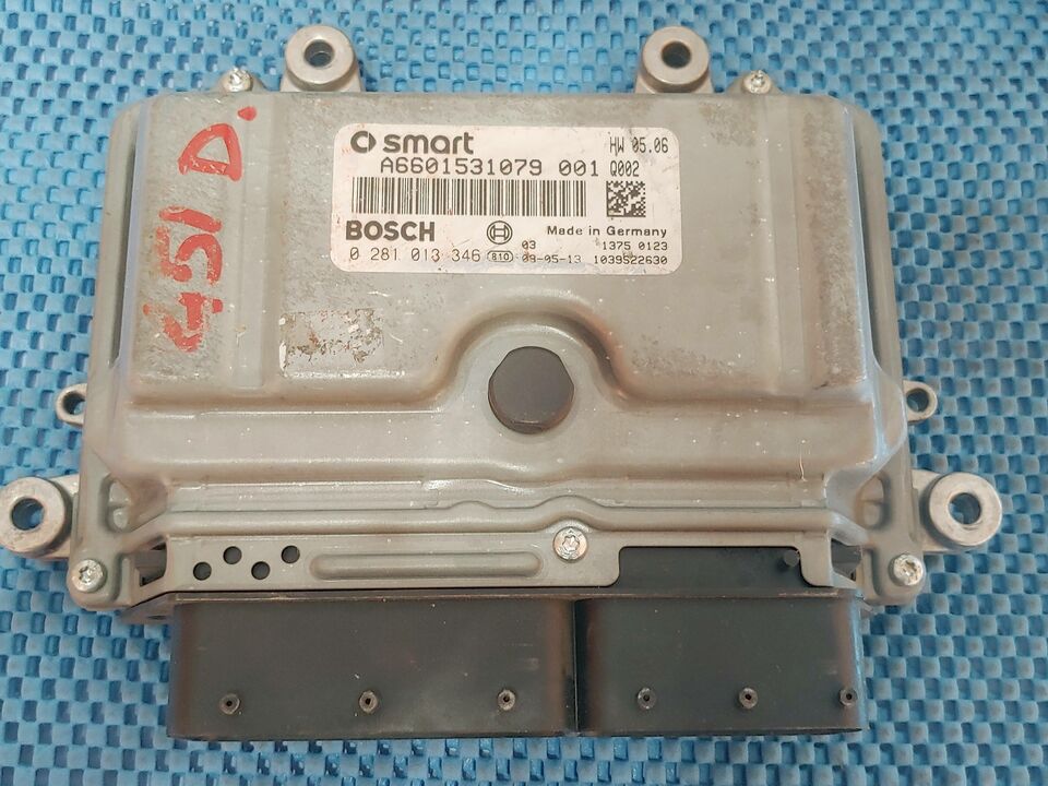 ECU SMART 0.8 CDI 0281013346 A6601531079 HW05.06 EDC16C32
