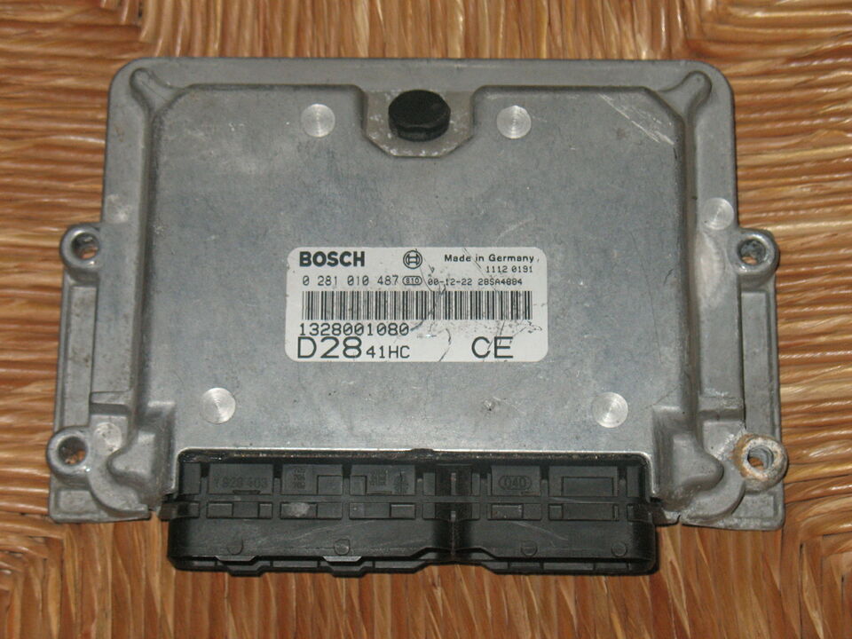 ECU FIAT DUCATO 2.8 JTD BOSCH 0281010487 1328001080 D2841HC EDC 15C7-2.22