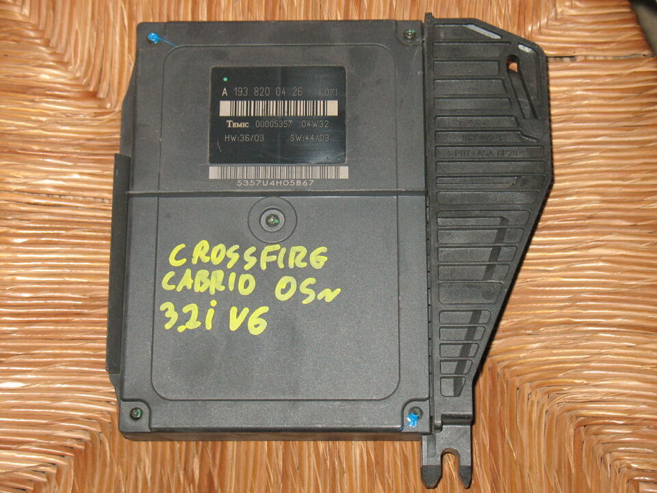 Body chrysler bcm bcu a1938200426 temic 00005357 hw3603 sw4403