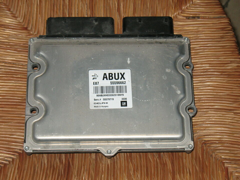 Ecu opel chevrolet gm 55596662 abux delphi 55579719 E87 OPEL MOKKA