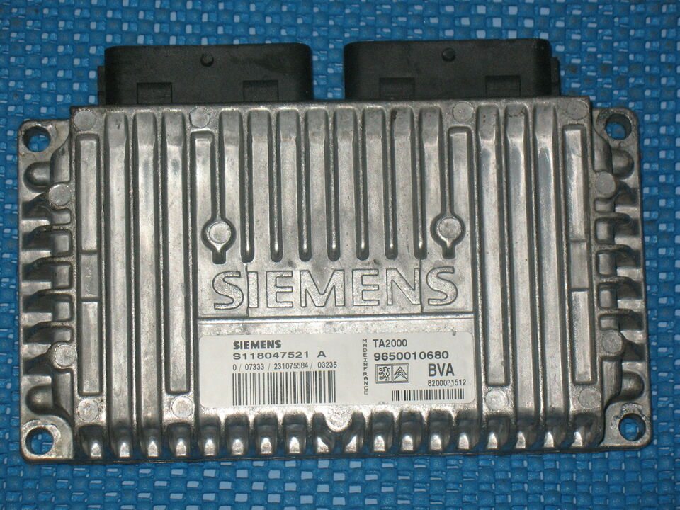 ECU PEUGEOT CITROEN C3 Siemens S118047521 a 9650010680