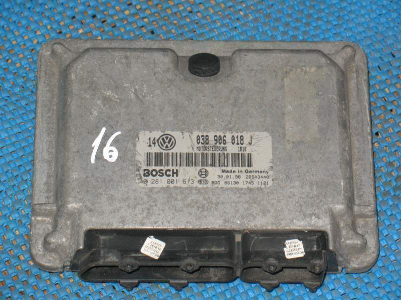 ECU VW VOLKSWAGEN GOLF 1.9 TDI 0281001613 038906018J EDC15P-6.4.2