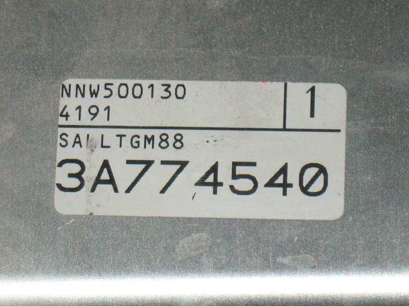 Ecu land rover discovery td5 nnw500130 3a774540 NNN000120 PLZ