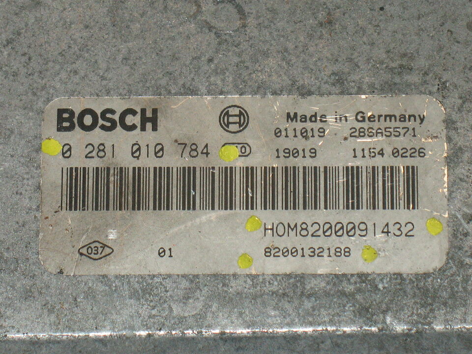 ECU RENAULT MASTER 2.5 DCI BOSCH 0281010784 HOM 8200091432