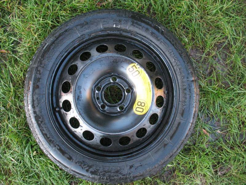 Ruotino 17 x Volvo S60, S70, S80, S90, V70 Fiat Scudo Ford Kuga