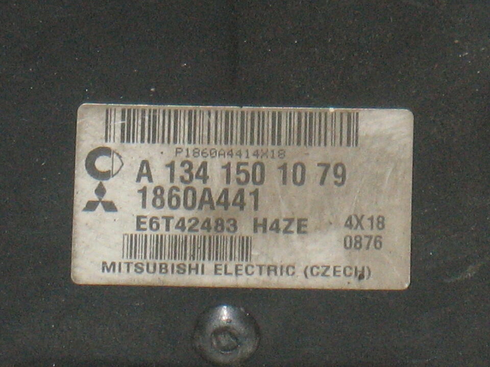 ECU SMART FORFOUR MITSUBISHI A1341501079 1860A441 E6T42483 H4ZE