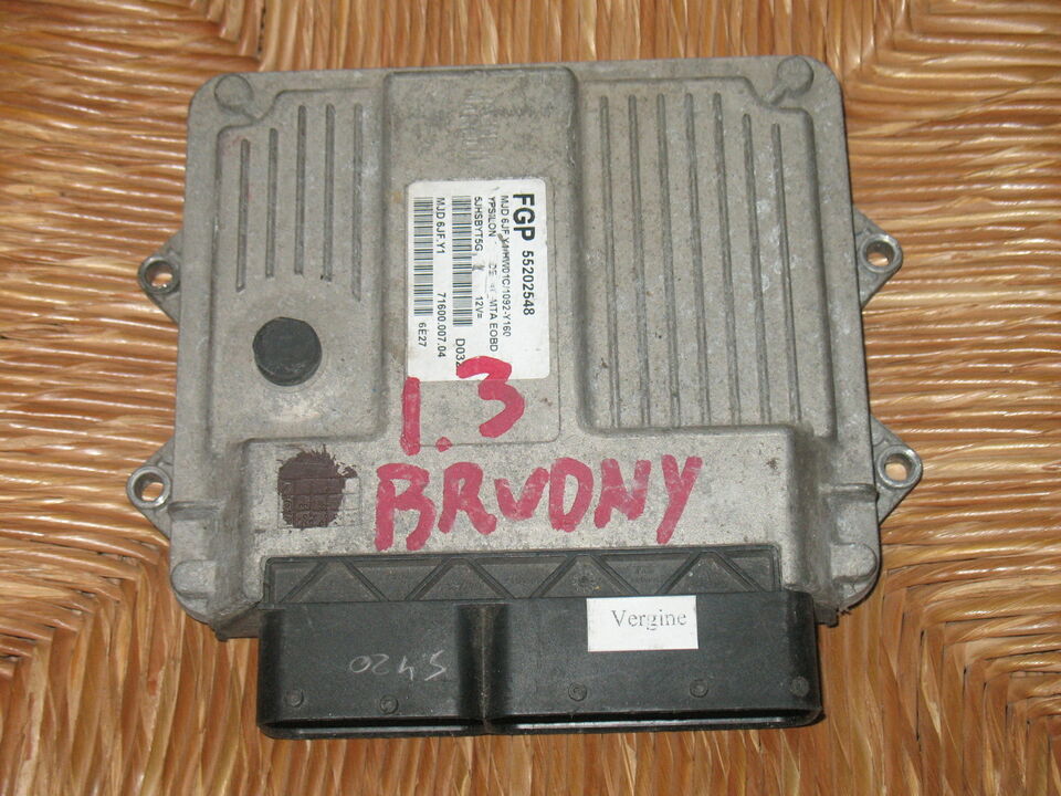 Ecu lancia ypsilon 1.3 jtd 55202548 mjd 6jf.y1 HW01C vergine