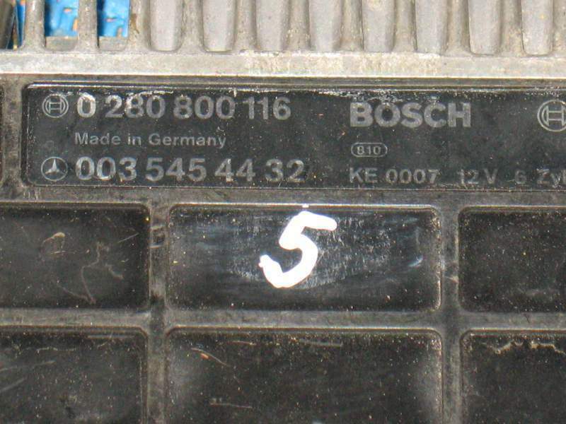 ECU CENTRALINA MERCEDES 124 3.0 B 0280800116 0035454432