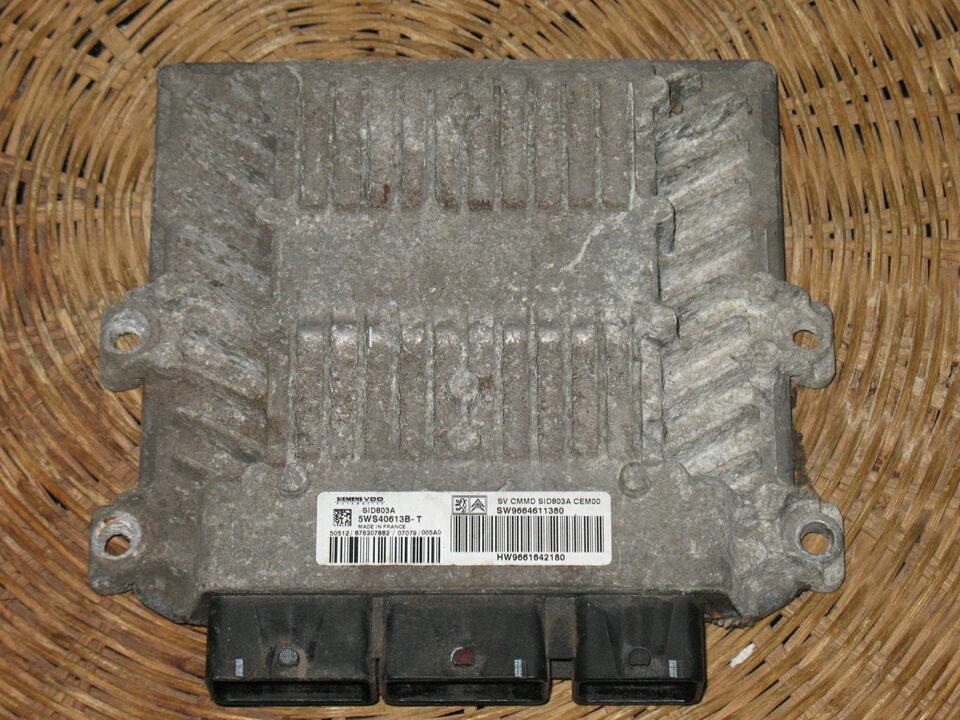 ECU FIAT SCUDO 2.0 5WS40613B-T 9664611380 9661642180 SID803A