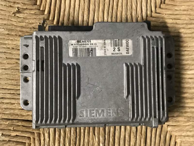 ECU DAEWOO MATIZ 0.8, SIEMENS K115000010G, 962591242S