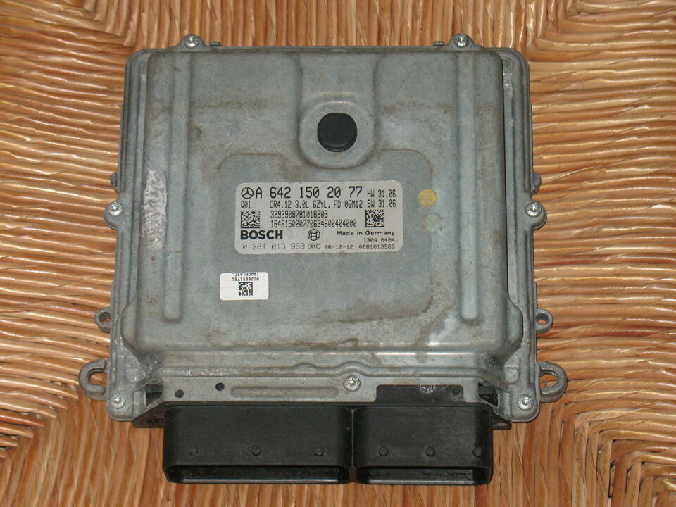 ECU MERCEDES ML320 3.0 CDI 0281013969 A6421502077 CR4.12 3.0L EDC 16CP31-8.12