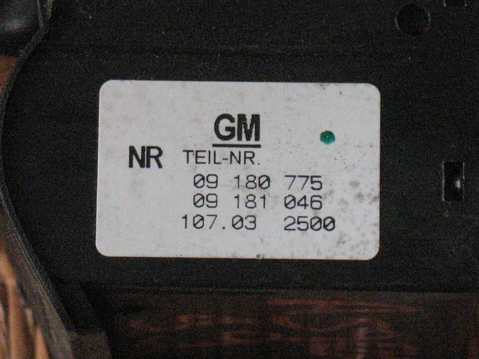 Pulsantiera comandi luci Astra G 09180775 09181046