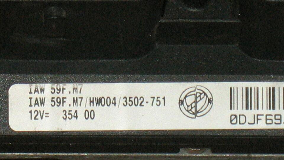 ECU Fiat Seicento 1.1 IAW 59F.M7 HW004 46808850 Vergine