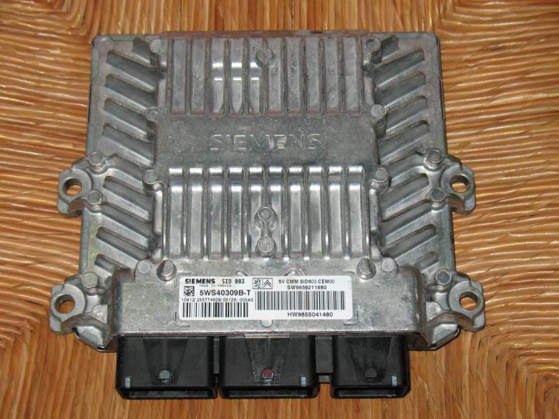 ECU CITROEN PEUGEOT SID803 5WS40309B-T 5WS40309BT SW9659211680