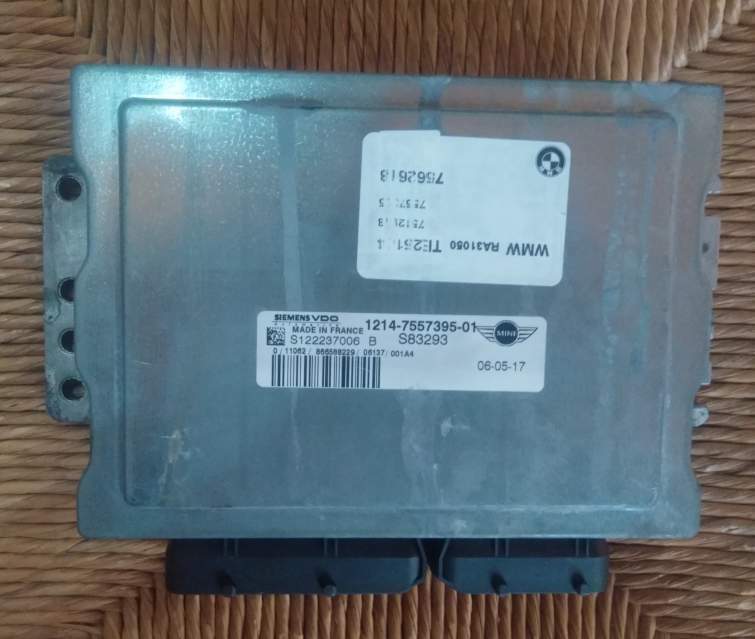 ECU CENTRALINA BMW Mini Cooper 1.6 S122237006B 1214-7557395-01