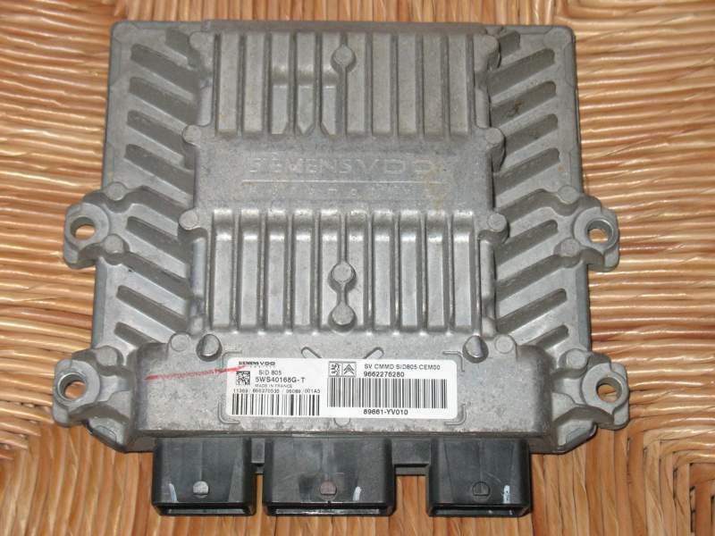 ECU CITROEN PEUGEOT 1.4 HDI 5WS40168G-T 9662276280 SID805