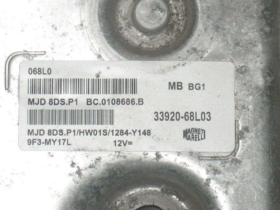 SUZUKI SWIFT 4 1.3 33920-68L03 MJD8DS.P1 BC.0108686.B HW01S