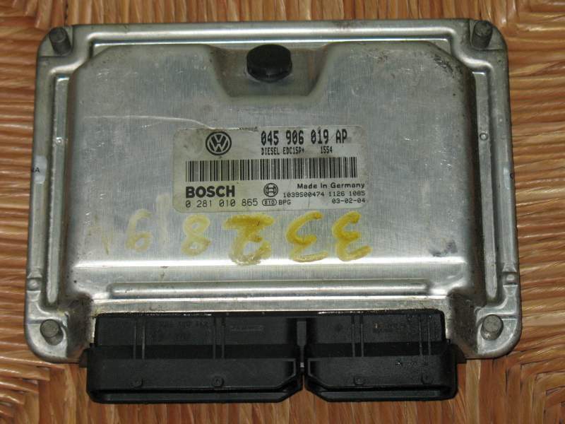 ECU VW POLO 1.4 TDI 045906019AP BOSCH 0281010865 EDC15P+