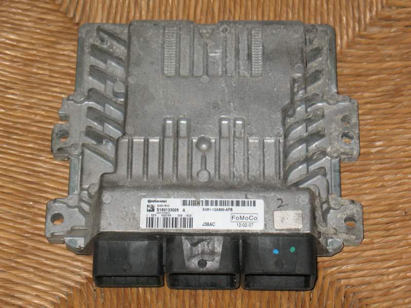 ECU FORD C MAX SID807EVO S180133026A AV61-12A650-AFB