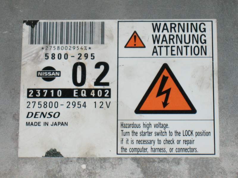 ECU NISSAN X-TRAIL 23710EQ402 23710 EQ402 275800-2954