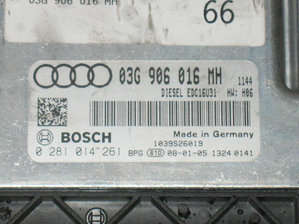 ECU Audi A6 2.0TDI 0281014261 EDC16U31 03G906016MH