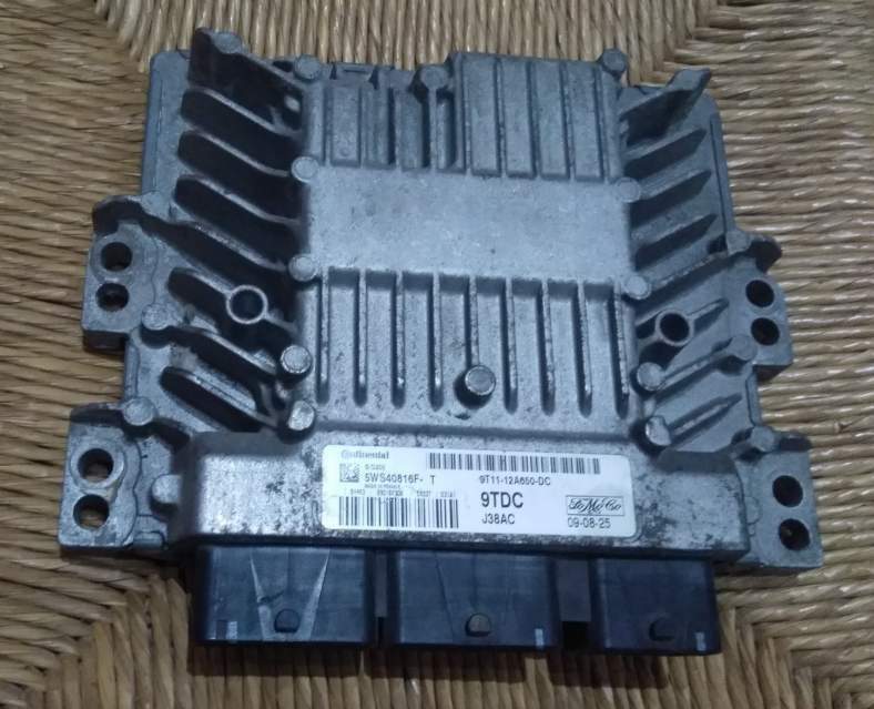 ECU FORD SID206 1.8 5WS40816F-T 9T11 12A650-DC 9TDC J38AC