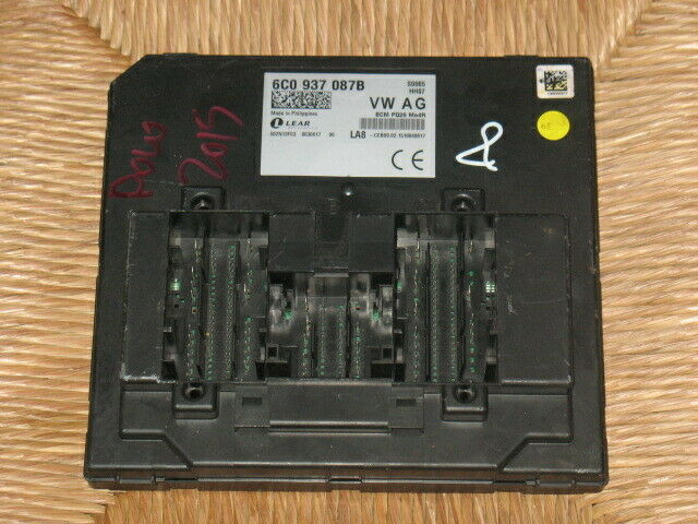 Body computer volkswagen vw polo 6c0937087b bcmpq26m4r