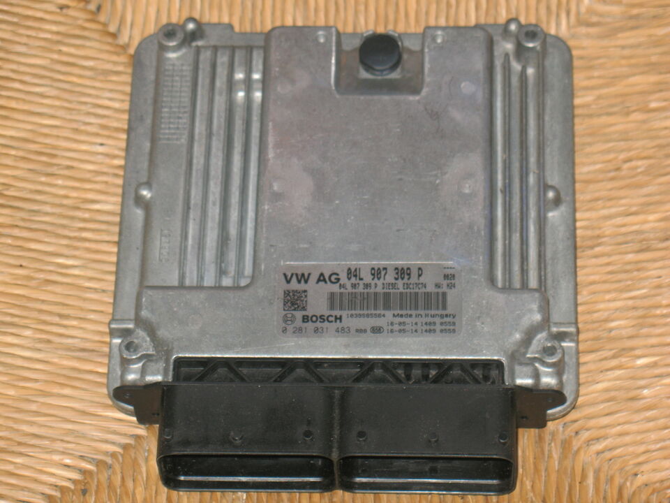 ECU VW TOURAN TIGUAN SKODA 0281031483 04L907309P EDC17C74 HW:H24