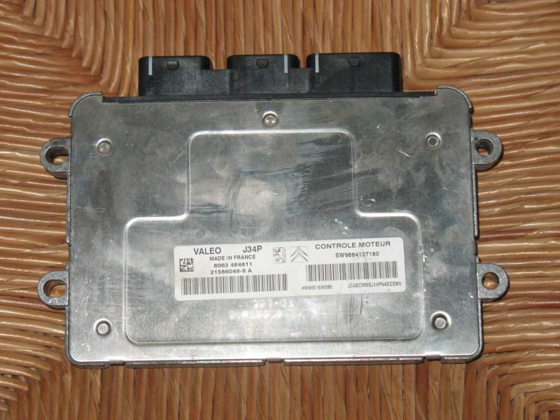 ECU CITROEN C2 C3 1.1 J34P SW9664127180 HW9651696680 21586048-9 A 215860489A
