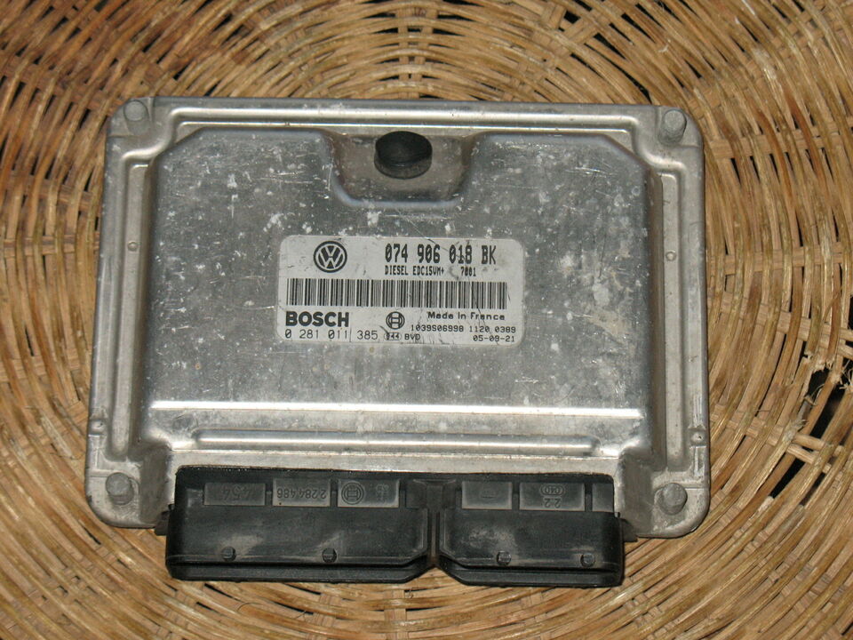 Ecu volkswagen bosch 0281011385 074906018bk edc15vm+