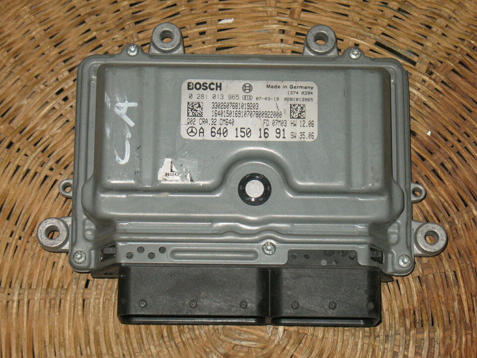 ECU MERCEDES B180 2007 0281013965 A6401501691 6401501691 EDC 16C32-5.32