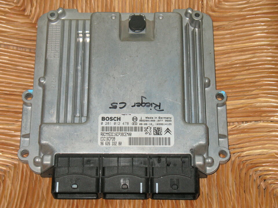 ECU C5 PEUGEOT 407 2.2 HDI 0281012478 9663731480 EDC16CP39