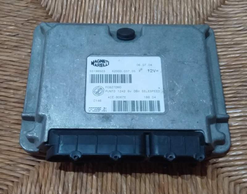 Ecu centralina fiat punto lancia 55198503 cfc228f.01 188 04