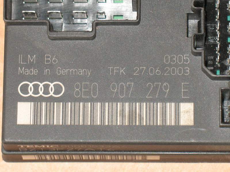 BODY AUDI A4 S48 E0907279E ILM B6 AUDI A4 (8E_B6) [00-04]