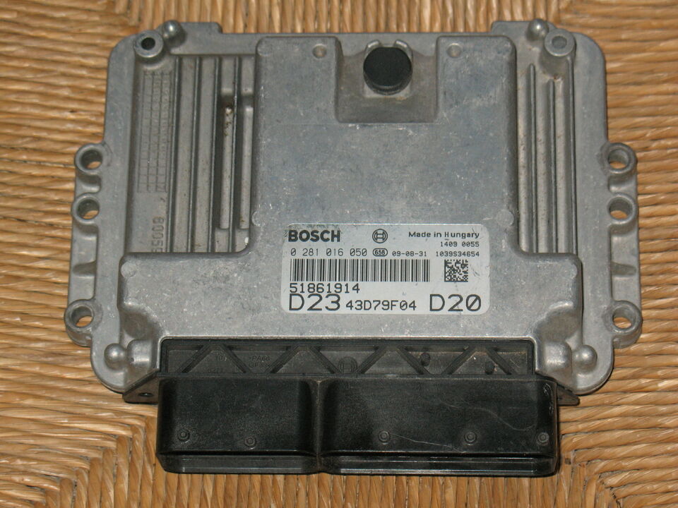 ECU FIAT DUCATO 2.3 3.0 JTD 0281016050 51861914 EDC16C39 5.A9