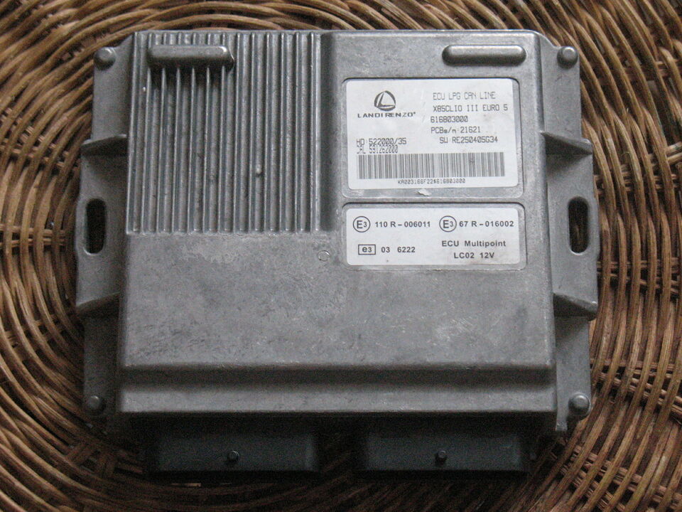 Ecu renault clio 1.2 gpl 55 kw gas 616803000 landi renzo EURO5