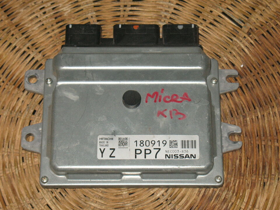 Ecu centralina nissan micra k13 1.2b nec003-836 180919 pp7 yz