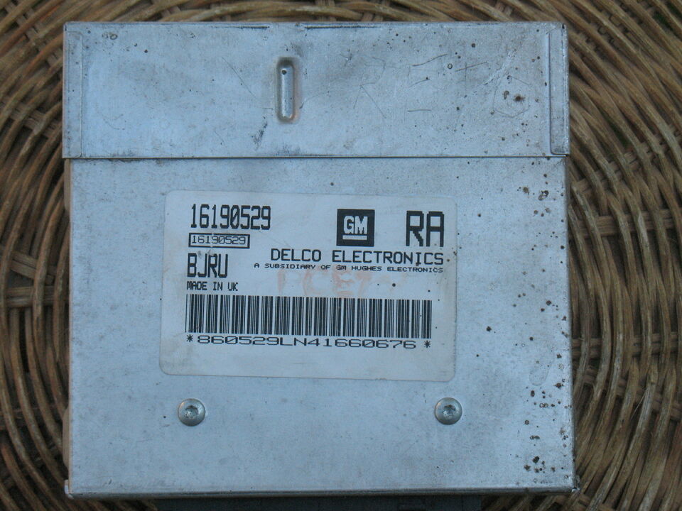 Ecu centralina opel corsa gm 1.2 16190529