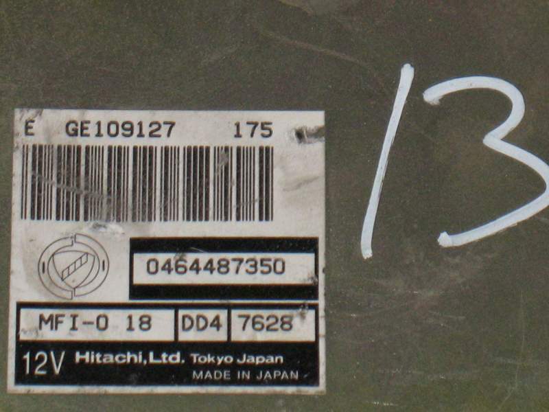 Ecu centralina motore fiat coupe 1.8 0464487350 mfi018 dd4 7628