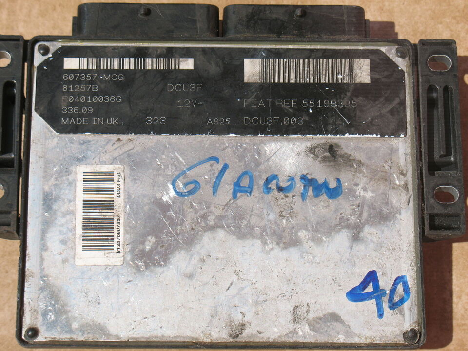 Centralina motore fiat doblo 1s 1.9 dcu3f 55199395 r04010036g