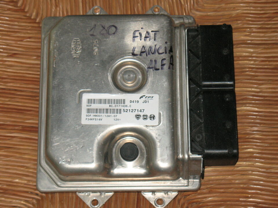 Ecu centralina motore fiat lancia alfa fpt 52127147 9df hw001