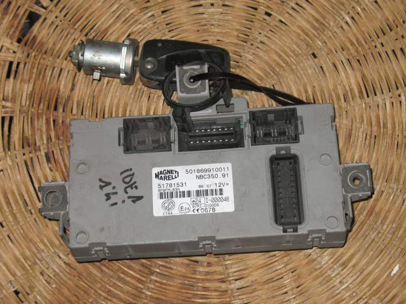 Body e blocchetto marelli fiat idea lancia 51781531 501869910011