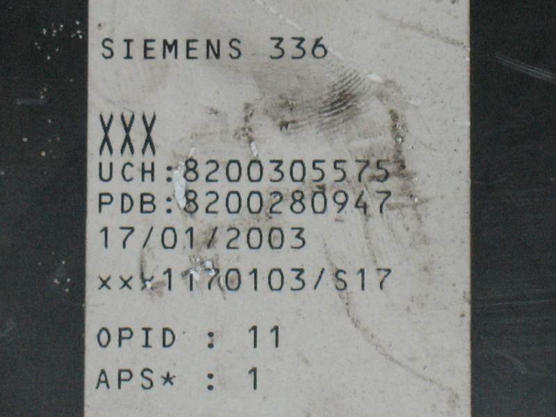 RENAULT MEGANE SPORT MK2 /02-06 UCH 8200305575, S118400200